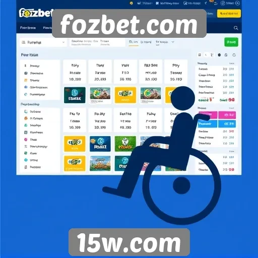 Acessibilidade no site Fozbet.com é um diferencial importante